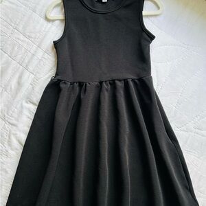 Grace Karin Black Sleeveless Kids Dress